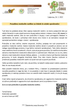posadimo medovite rastline